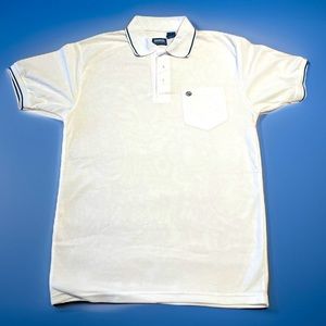 Men’s white Golf Button up